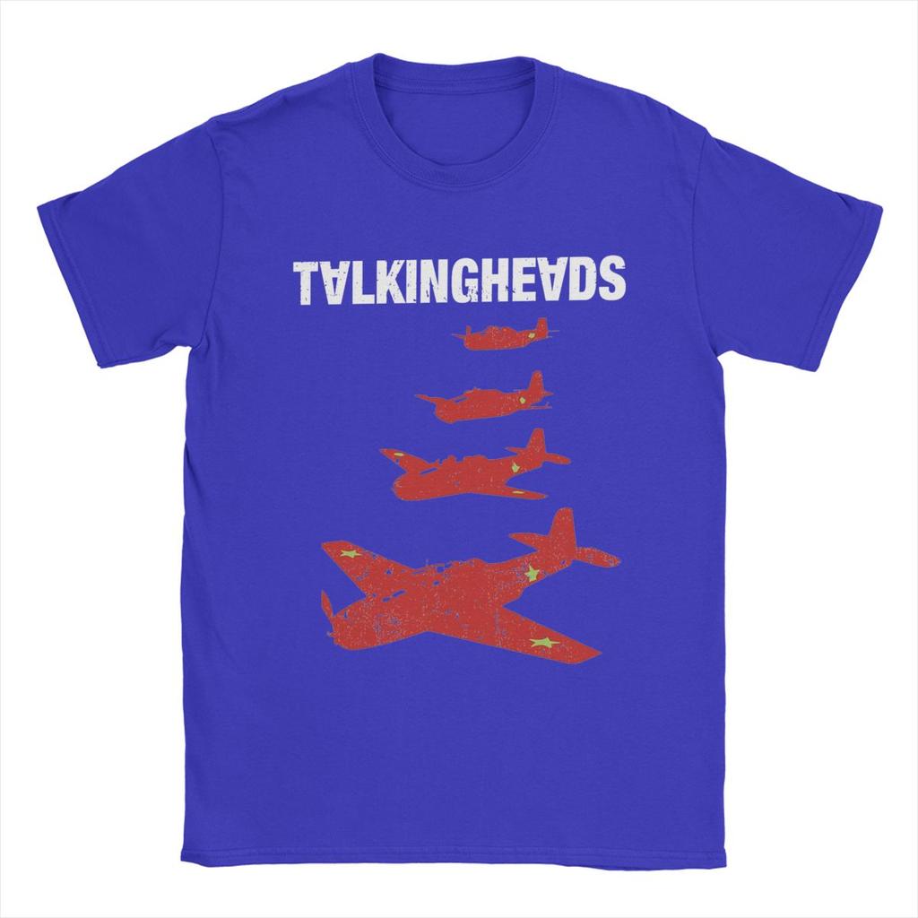 Talking Heads Remain In Light Pánská vintage trička 100% bavlněné tričko s kulatým výstřihem a krátkým rukávem s potiskem