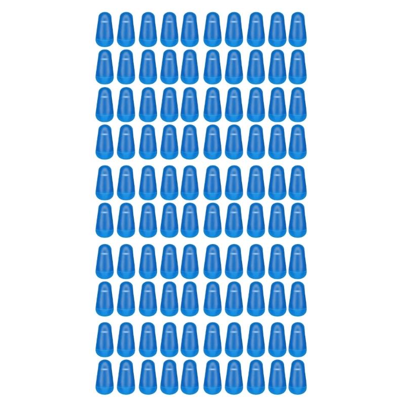 

100pcs Good Quality Silicones Space Bean Sea Carps Fly Fishing Ovals Stopper Anglers Fishing Accessories