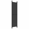 Vidaxl Parawan 6-Panelowy, Czarny, 300X220 Cm, Tkanina