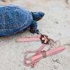 Turtle Harness Leashes PU Leather Adjustable Harness Leashes Control Rope Soft Chest Collar Multi-Color Walking Lead Harness