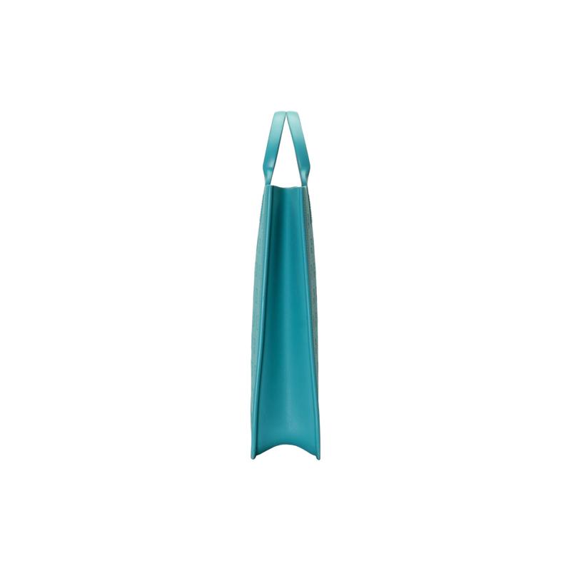 Gucci Hollow Design Solid Color Rubber Tote Bag Tote Bag Shopping Bag Handbag Children's Bag Regular Children's Style Light Blue