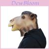 Masque de Chameau Accessoire de Costume Drôle Tête d'Animal en Latex Pour Fêtes et Festivals