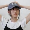 Big Symbol Baseball Cap Purple Grey