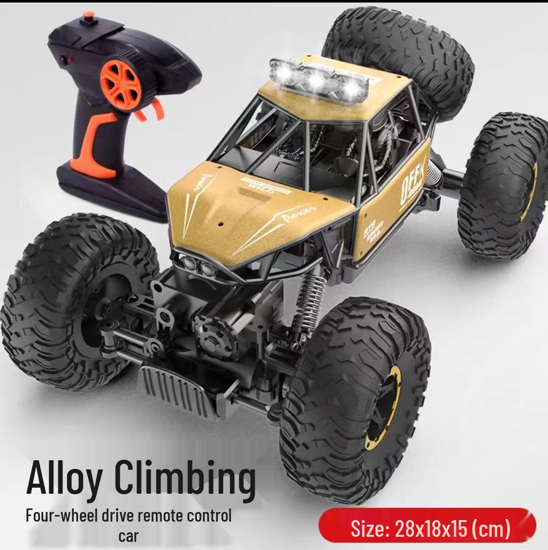 

Высокоскоростной сплавной внедорожник с дистанционным управлением: Перезаряжаемый, Управление жестами, Полный привод, Очень большой для детей Single Battery - No Spare