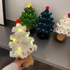 Handgestrickter Weihnachtsbaum Geschenk Weihnachtsmann Heiligabend Geschenk Handgefertigt Gehäkelt Bunt Weihnachtsbaum Schlüsselanhänger Autoanhänger
