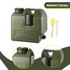 Camping Water Jug Leakproof Bucket With Spigot Hand Soap Dispenser Portable Container Large