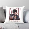 Vi Arcane Character Movies Square Pillowcase Polyester Linen Velvet Creative Zip Decor Room Cushion Cover