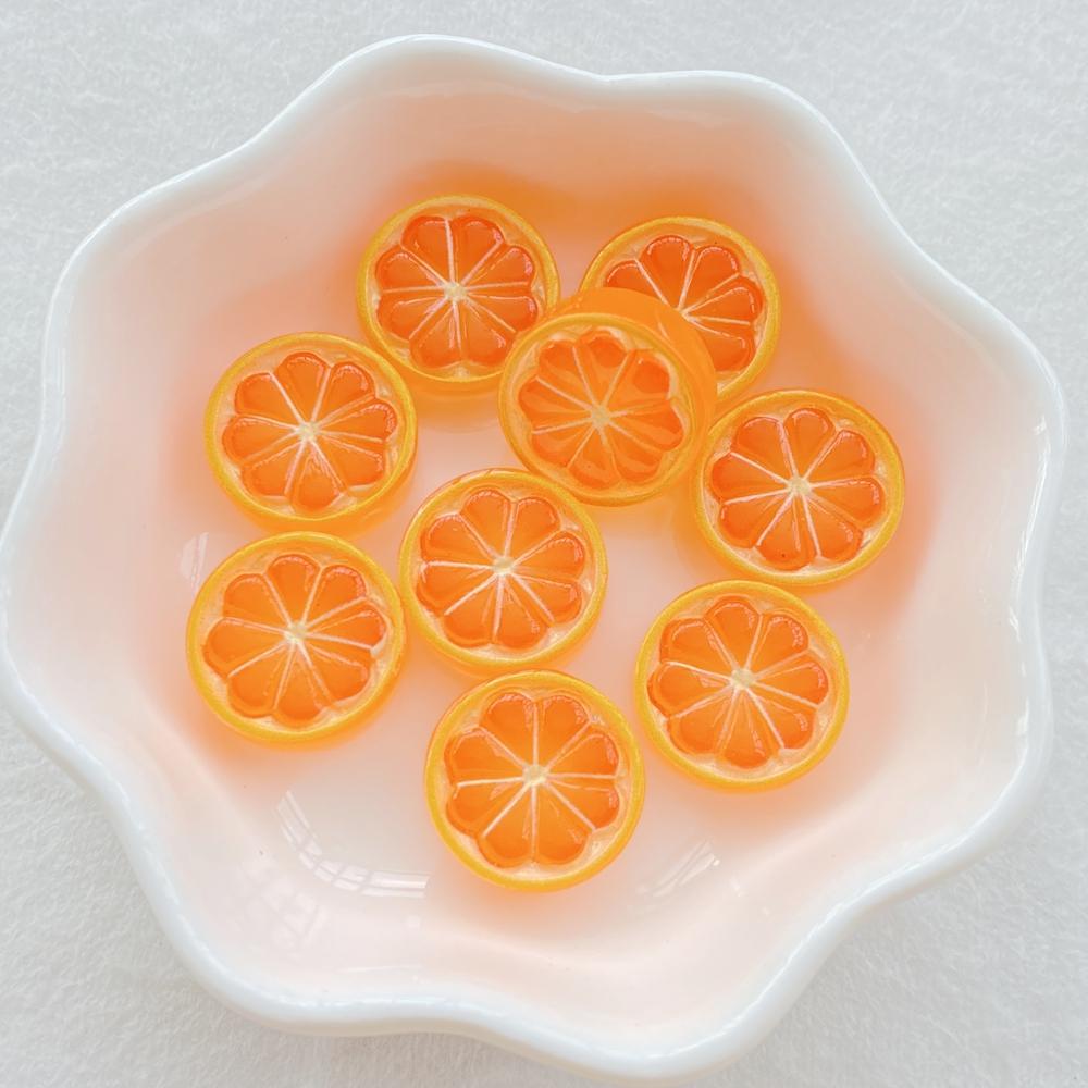 20Pcs Resin Mixed Fruits Strawberry Lemon Watermelon - For Scrapbooking Wedding Decor  Diy Jewelry Making Accessories
