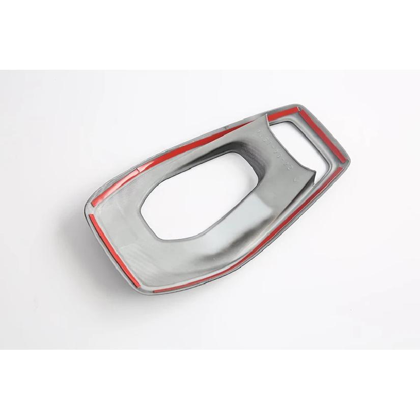 For MG 5 MG5 2025 2026 Car Accessories Carbon Fiber Style Gear Shift Panel Center Console Cover Trim Frame