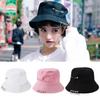 Hat Summer Breathable Pin Ring Iron Ring Bucket Hat Men Basin Hat Sunscreen Sunshade Bucket Hat Women