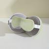 Soft 2 in 1 U Shaped Pillow with Eye Mask PP Cotton Filling Cozy Support for Airplane Nap and Comfortable Eye Relaxation