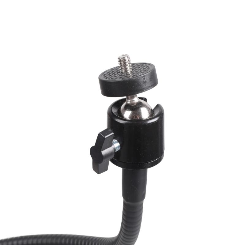 Adjustable Clamp Mount 1/4Inch Thread For Baby Monitor Camera Sports Cameras And Smartphones Flexible Long Gooseneck Arm