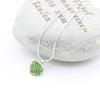 Versatile Rhinestone Heart Necklace with Diamond-Clay Pendant