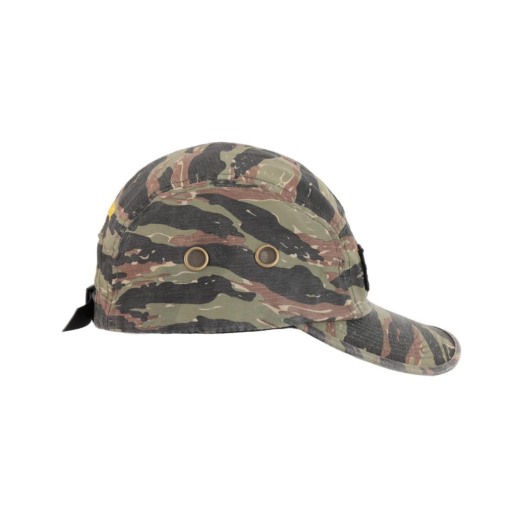 Supreme Military Camp Hat SS24 'Olive Tiger Camo' Unisex SUP-SS24-2501