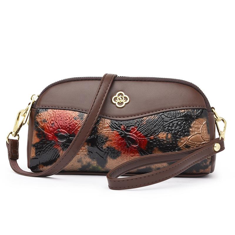 

Модная печатная сумка с принтом для женщин на лето, сумка для мобильного телефона для мам, сумка через плечо на одно плечо для женщин, универсальная