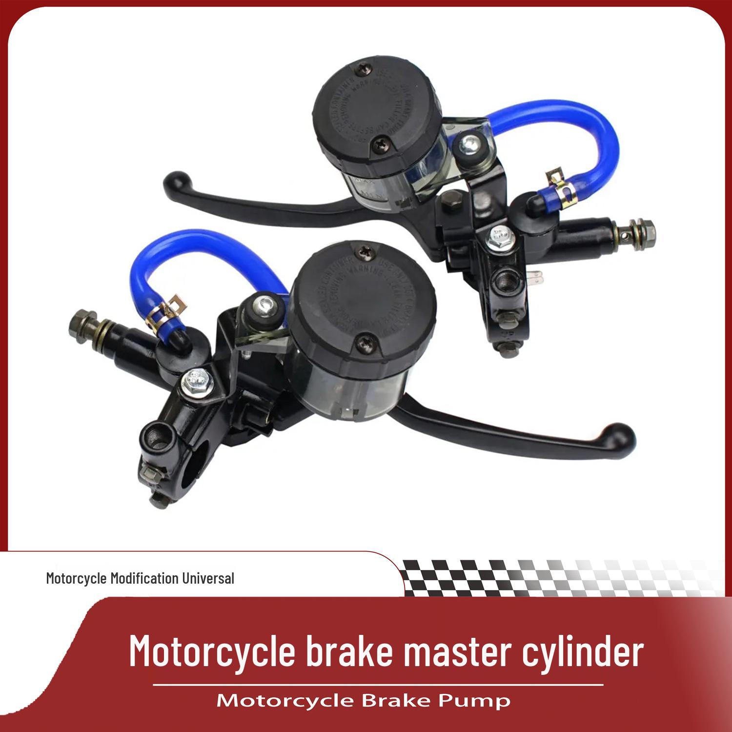 

Универсальный гидравлический тормозной насос для мотоциклов - Совместим с Honda, Yamaha, Kawasaki Left side
