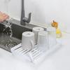 1/2pcs Folding Shelf Storage Rack Kitchen Bathroom Folding Cabinet Storage Rack Kitchen Novelty Accessories Item Organizer