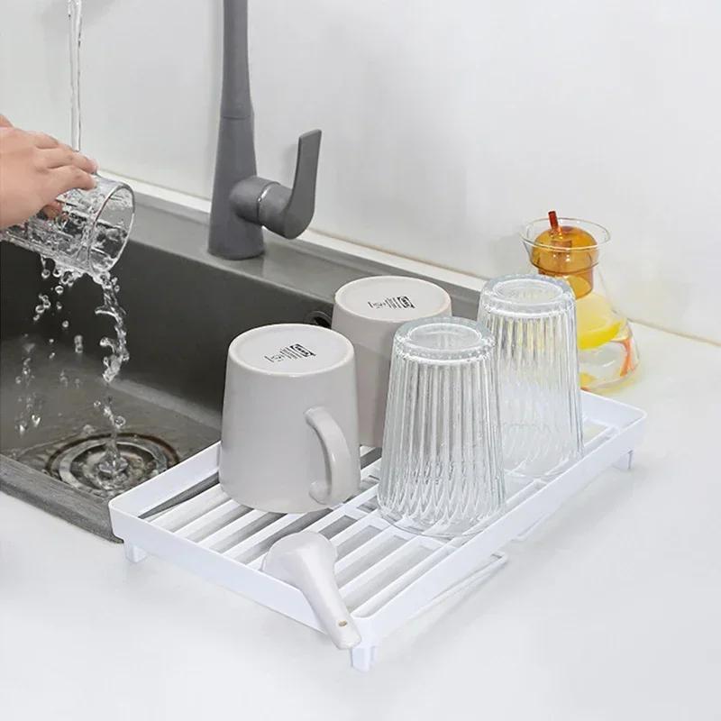 1/2pcs Folding Shelf Storage Rack Kitchen Bathroom Folding Cabinet Storage Rack Kitchen Novelty Accessories Item Organizer