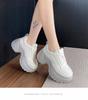 Height-increasing casual sports shoes platform sports shoes women's 2025 new small women's shoes with wide-leg pants spring