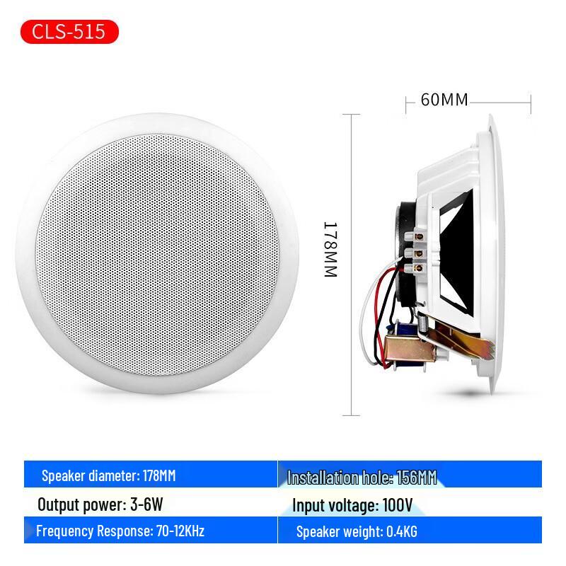 Lingsheng Ceiling Speaker Background Music System (CN Version)