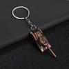 Tank Keychain Pendant Metal Military Tank Keychain Lightweight Retro Bag Charm Accessories for Men And Women Tank Lovers