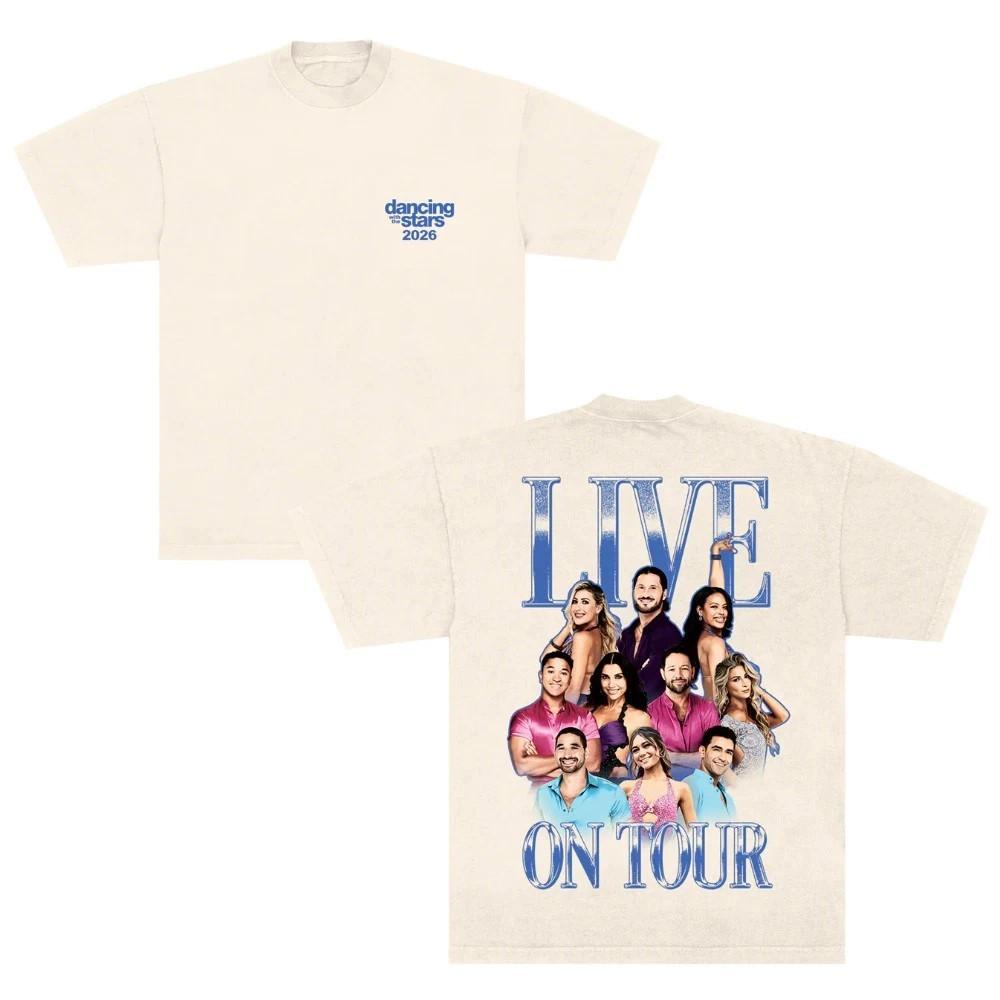 Dancing With The Stars Live On Tour 2026 Merch T-shirt S разноцветный
