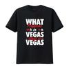 What Happens In Vegas Stays Las Souvenir T Shirt Vintage Washed Soft Breathable Homme Slightly Top For Everyday Wear Unisex