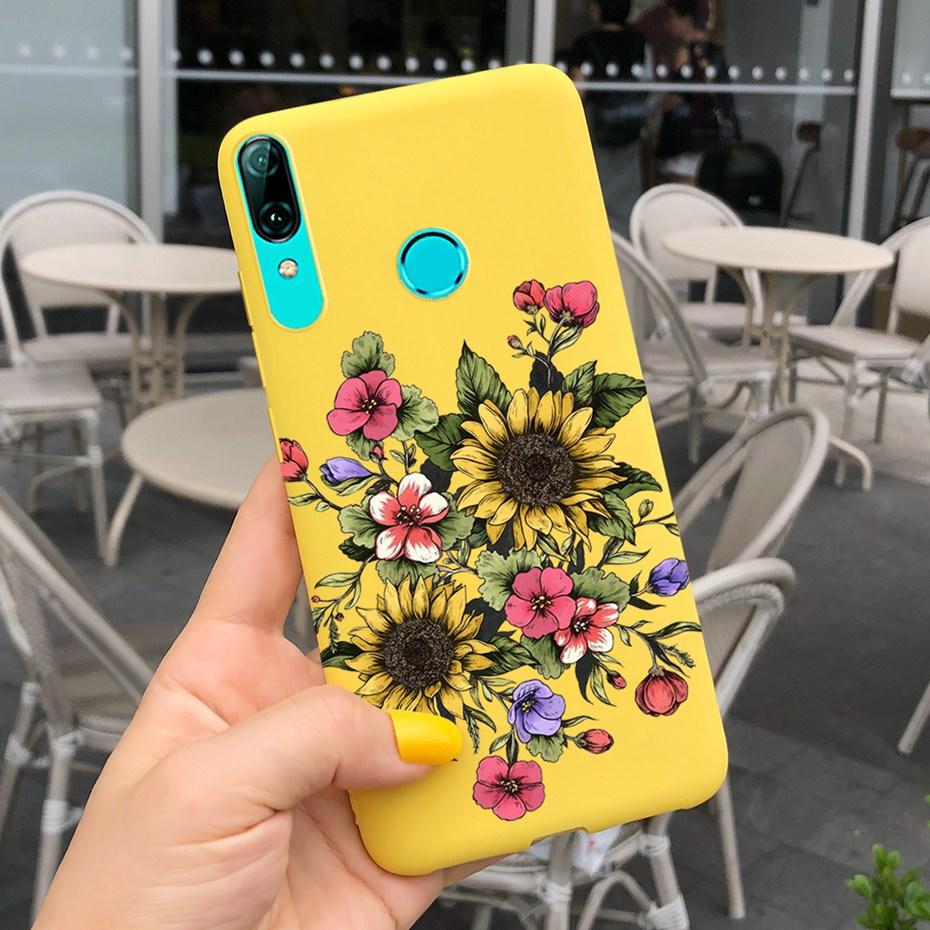 Lovely Silicone Case For Huawei P Smart 2019 Case Huawei PSmart 2019 Soft Back Cover Funda Bumper POT-LX1 POT-LX3 Phone Case