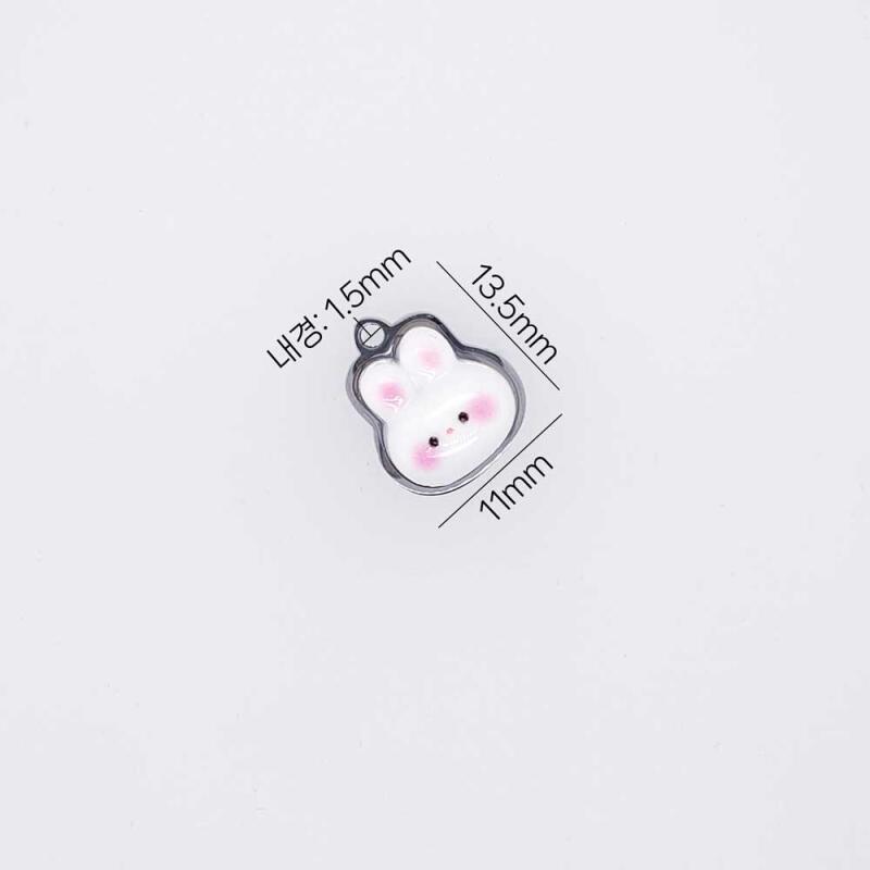 Chirurgischer Stahl Bolzen-Berührungs-Kaninchen Anhänger Zubehör