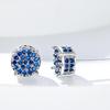 European & American Style Four-Claw Zircon Star Hip-Hop Earrings - All-Match Fashion Jewelry