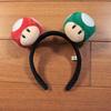 Super Nintendo World Mushroom Headband Ear Ears USJ Japan Theme Park Official JP
