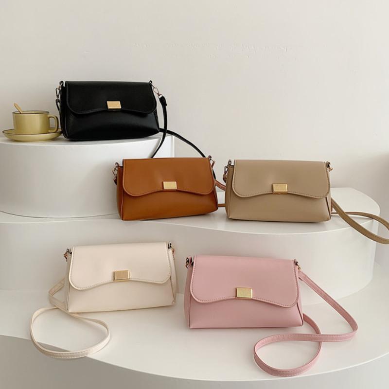 Trendy Retro Pu Crossbody Bag For Women With Magnetic Closure And Phone Pocket