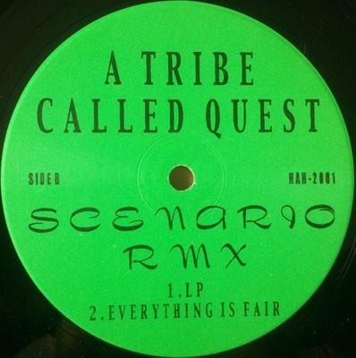 12inch Record A TRIBE CALLED QUEST - Hot Sex / Scenario Rmx HAH2001 Not On Label US Rap & Hip-Hop/R&B Used