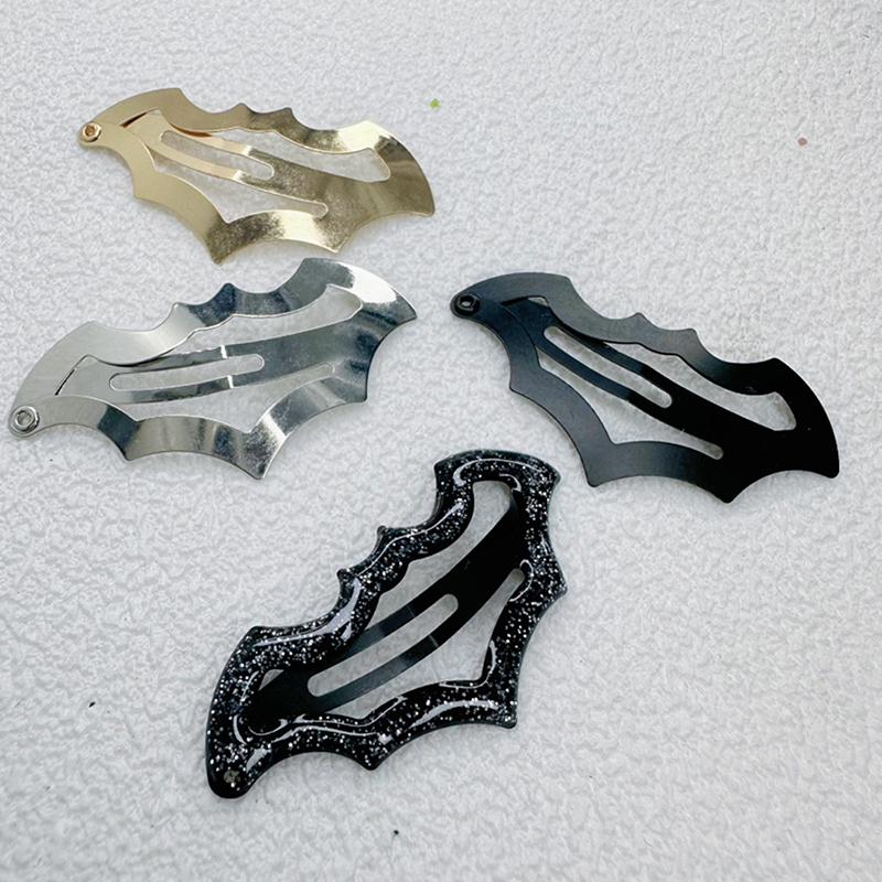 10Pcs Halloween Bat Hairpins Set Multi-Color Cute  Accessories For Women Girls Party Hair Styling Essentials Ideal Gift