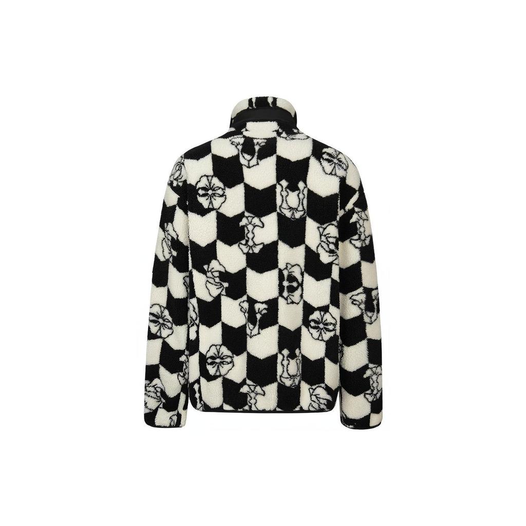 Evisu AW23 Allover Logo Jacquard Casual Oversized Zip Jacket Men jackets Multicolor 2EAHTM3JK1021RXSH