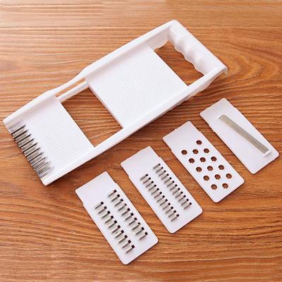 Multifunctional Manual Vegetable Cutter & Grater with Washing Basket