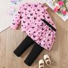 Kids' Long-Sleeve Top Set - Casual, Stylish & Versatile Children's Outfit