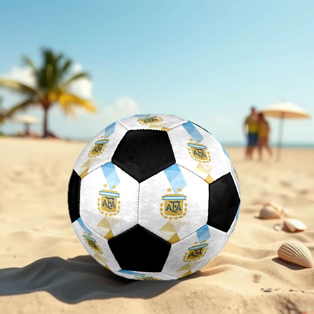 1pc Messi Soccer Ball Size 5 Indoor Soccer Ball Fashion Colorful Backyard Game - Great For Sports Fans Gift HE49