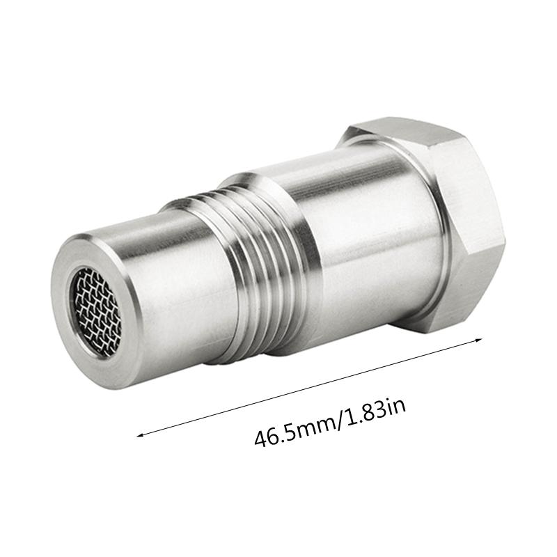 Extender Isolator Adapter O2 Car Oxygen Sensor Connector Extension Filter Internal Bung Adapter Mounting Spacer M18x1.5