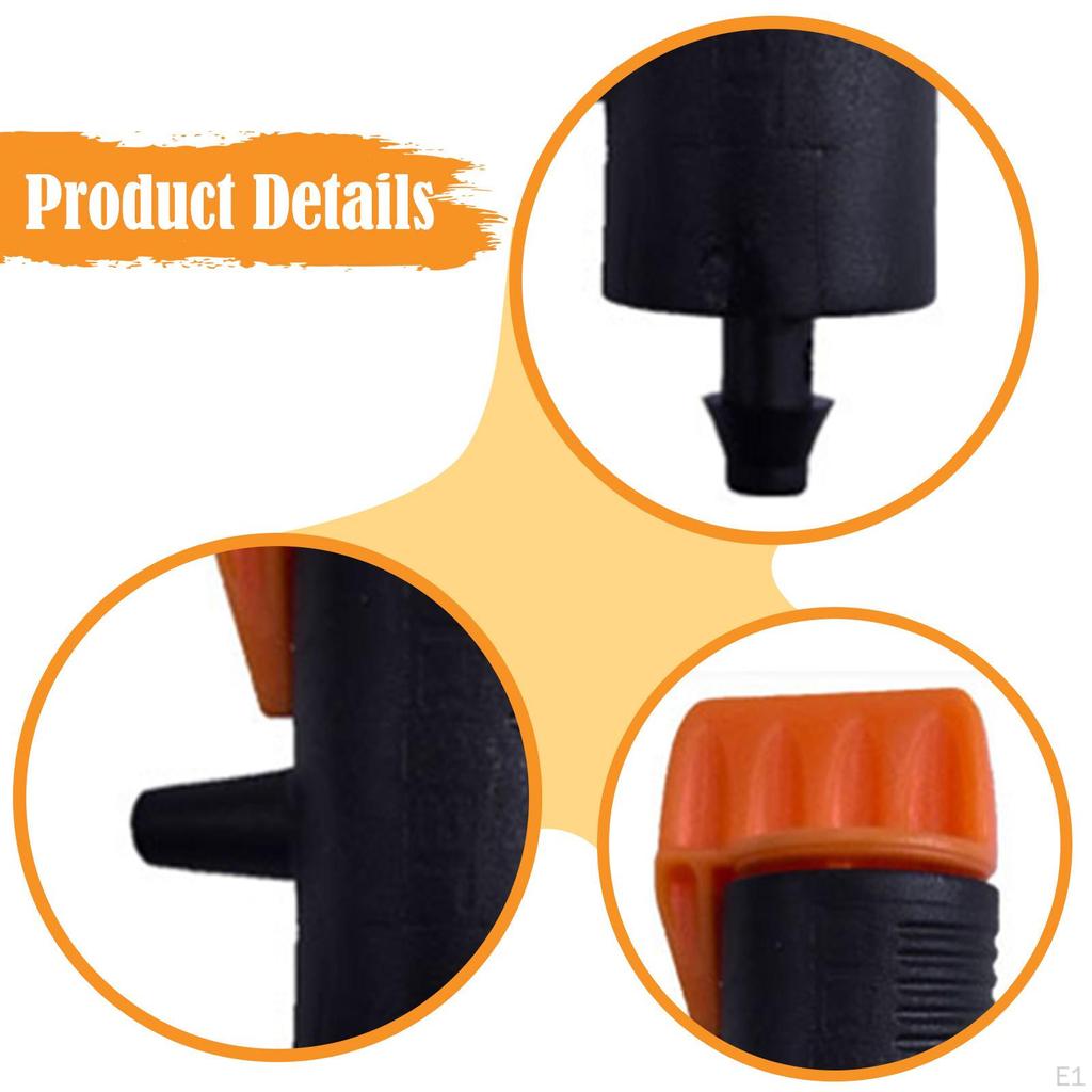 60 Pieces Micro Spray Water Irrigation Sprinkler, Drip Emitters for Garden