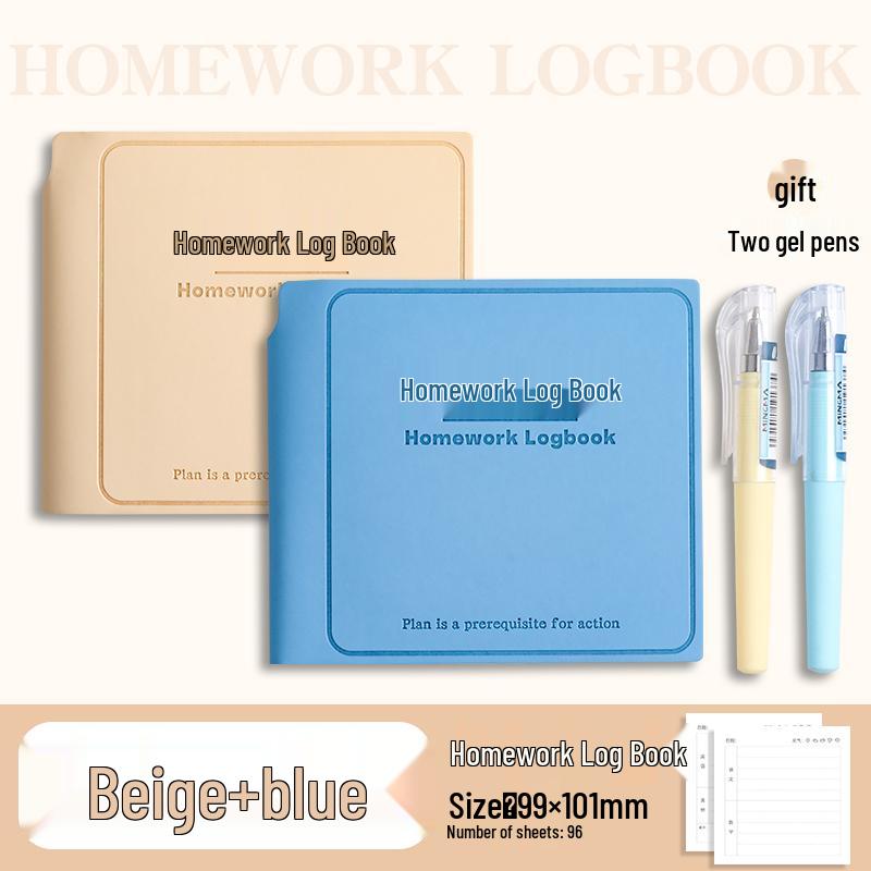 Grade 1 Mini Homework Notebook for Primary Students