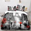 3D Print Eiffel Tower France Paris Comfortable Duvet Quilt Cover Pillowcase Bedding Set Children Bedroom Decoration Home Textile