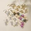 New Arrival Palace Style Vintage Mixed Color Pearl Necklace Luxury Elegant Earrings Jewelry Set Trendy Gifts For Women