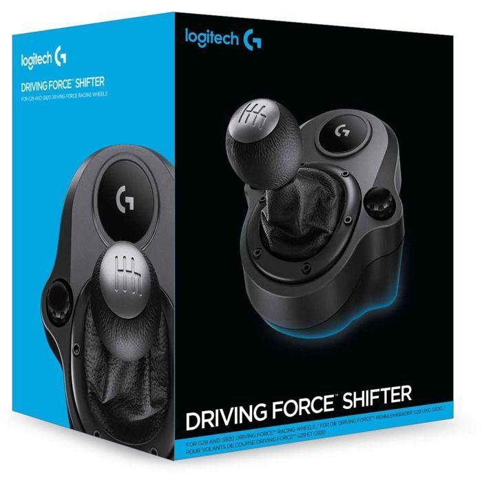 Levier de vitesse - logitech g - driving force shifter - pour volant g29 et g920 - compatible pc, ps5 et xbox série x/s