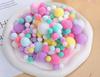 130Pcslot Pompom 1015202530Mm Fluffy Fuzz Pom Poms Balls Mixed Pompoms For Diy Crafts Wedding Decor Kid Toy Sewing Supplies