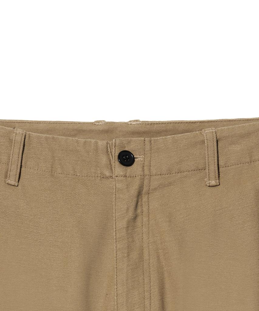 BROWNBREATH Parachute Cargo Pants - Beige