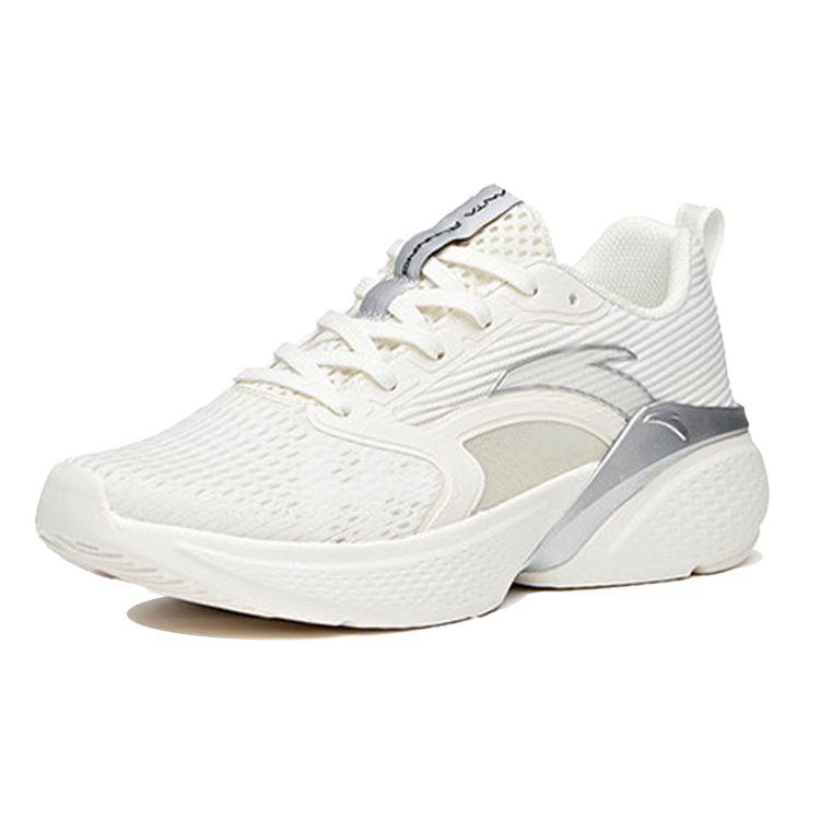 Anta Running Series Wormhole Technology Low-Top Running Shoes Men sneaker Ivory-White 112025516-4
