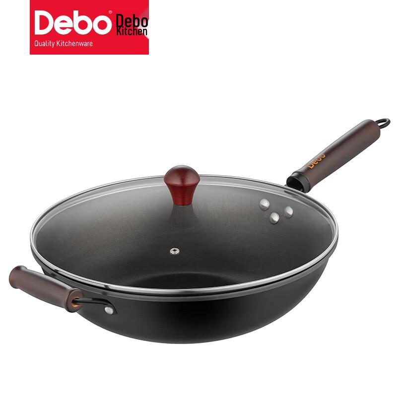 Debo 4.3L Fine Iron Wok