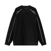 Crew Neck Sweater Men's Autumn and Winter Trend American Clothes Loose Coat