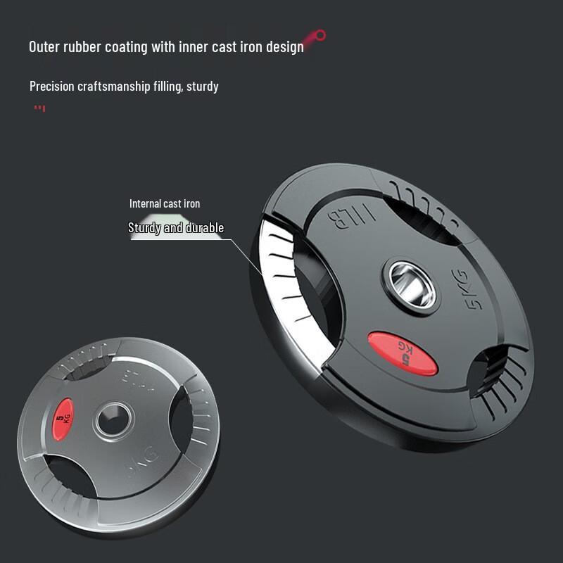 X-RW Coated Olympic Barbell Plates
